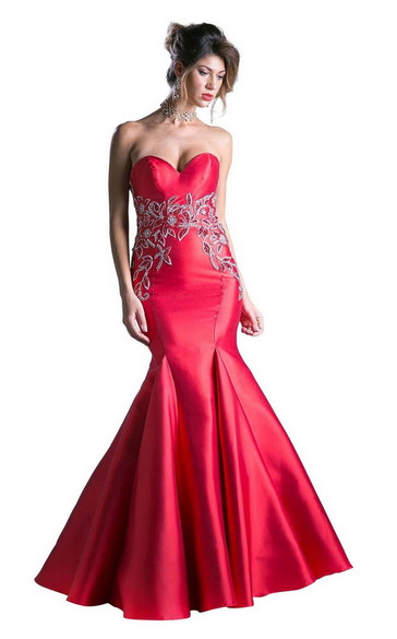 *SALE* LOW STOCK ALERT* Andrea and Leo Gown Red 71133-1