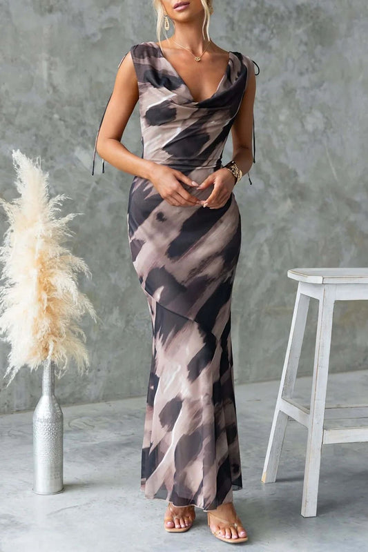 Floral Print Maxi Sundress
