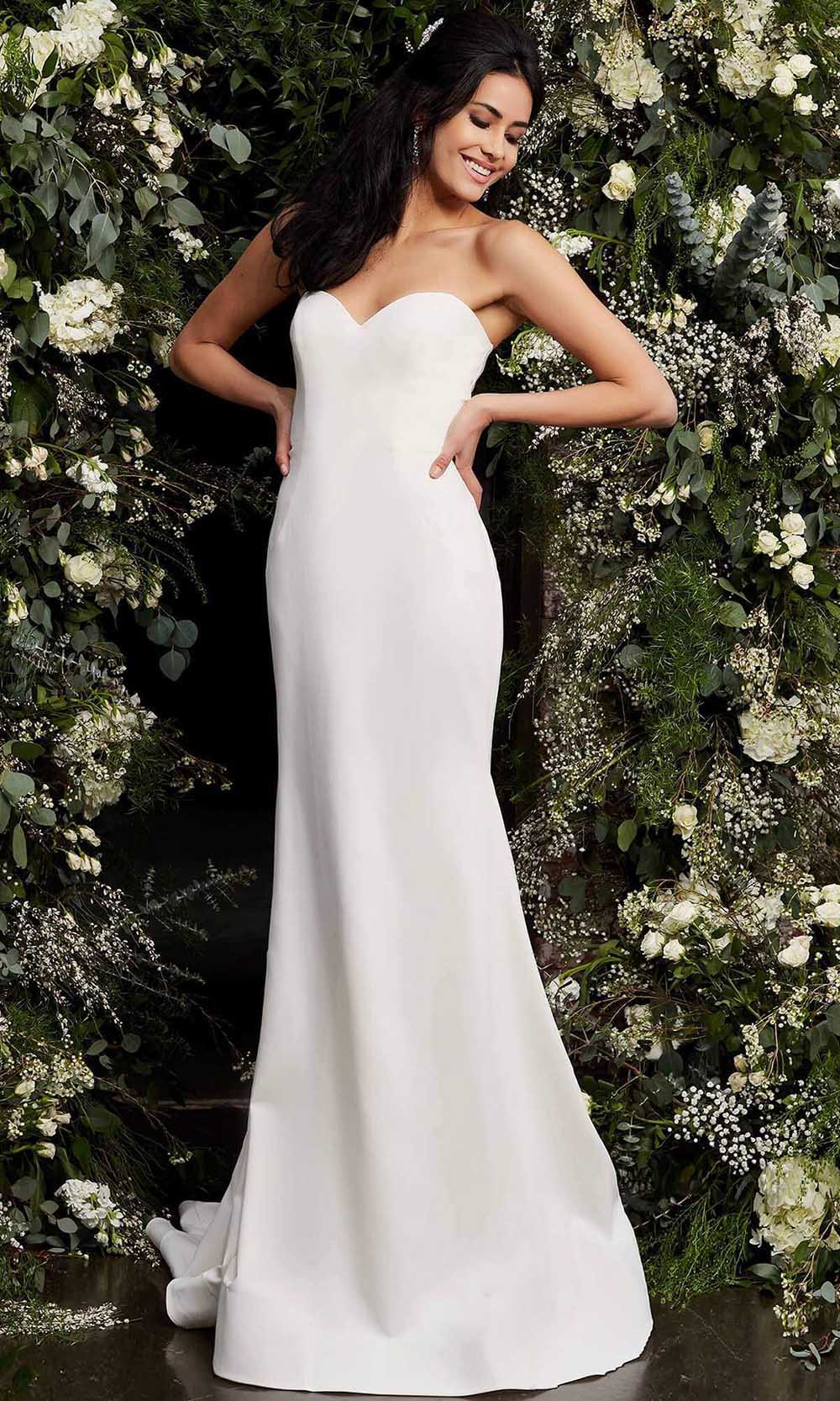 Jovani Bridal - JB06912 Strapless Sweetheart Bridal Gown