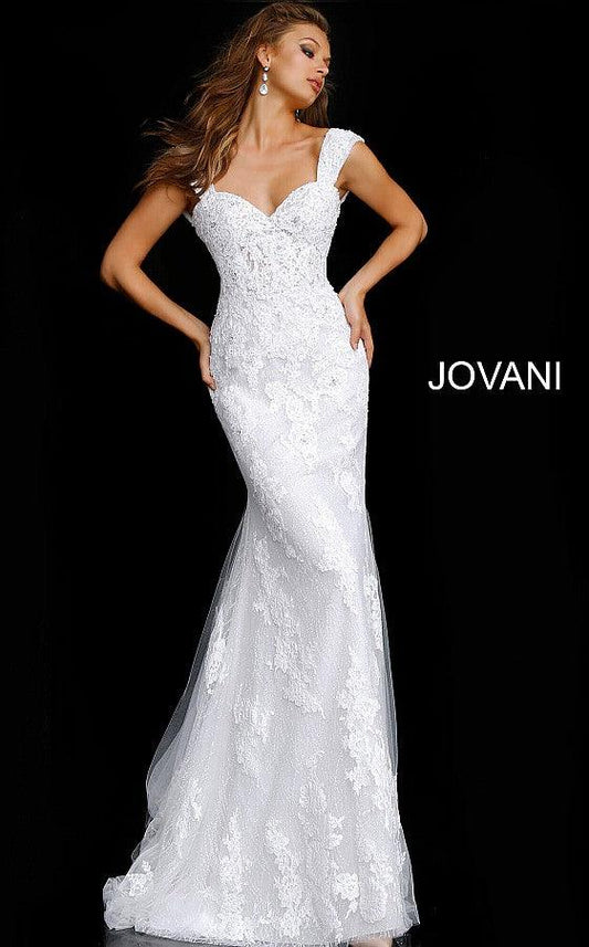 *Jovani JB63169 - Stunning Formal Embroidered Wedding Gown LOW STOCK ALERT